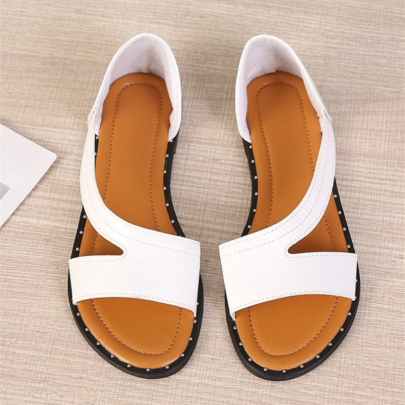 Sandales Plates Femme Confort Élégant
