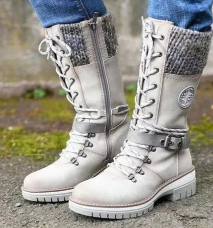 Bottes en Cuir Véritable pour Femme