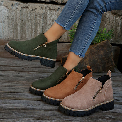 Chaussure en Cuir Naturel femme