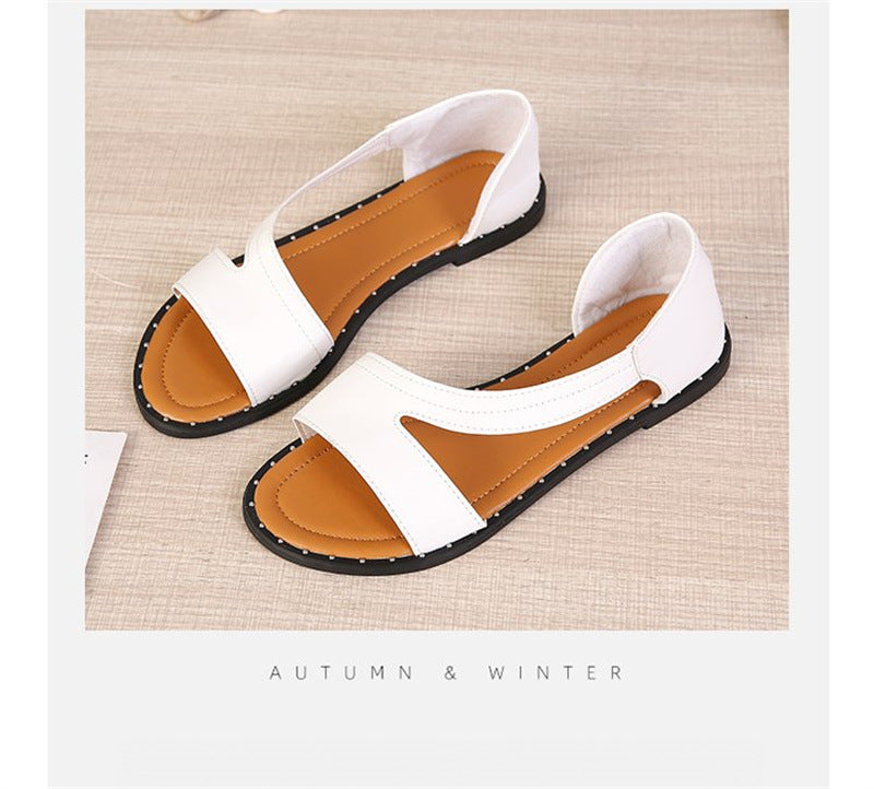 Sandales Plates Femme Confort Élégant