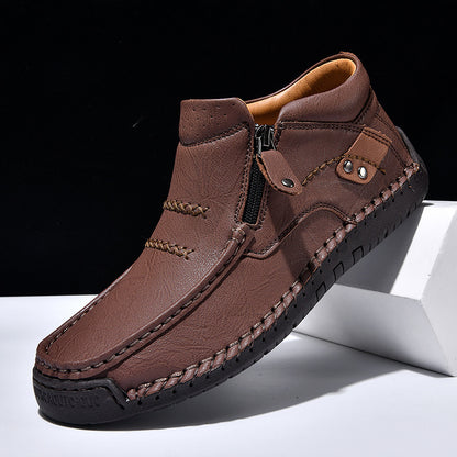 Chaussure en Cuir Naturel – Confort & Élégance
