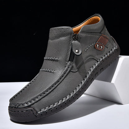 Chaussure en Cuir Naturel – Confort & Élégance