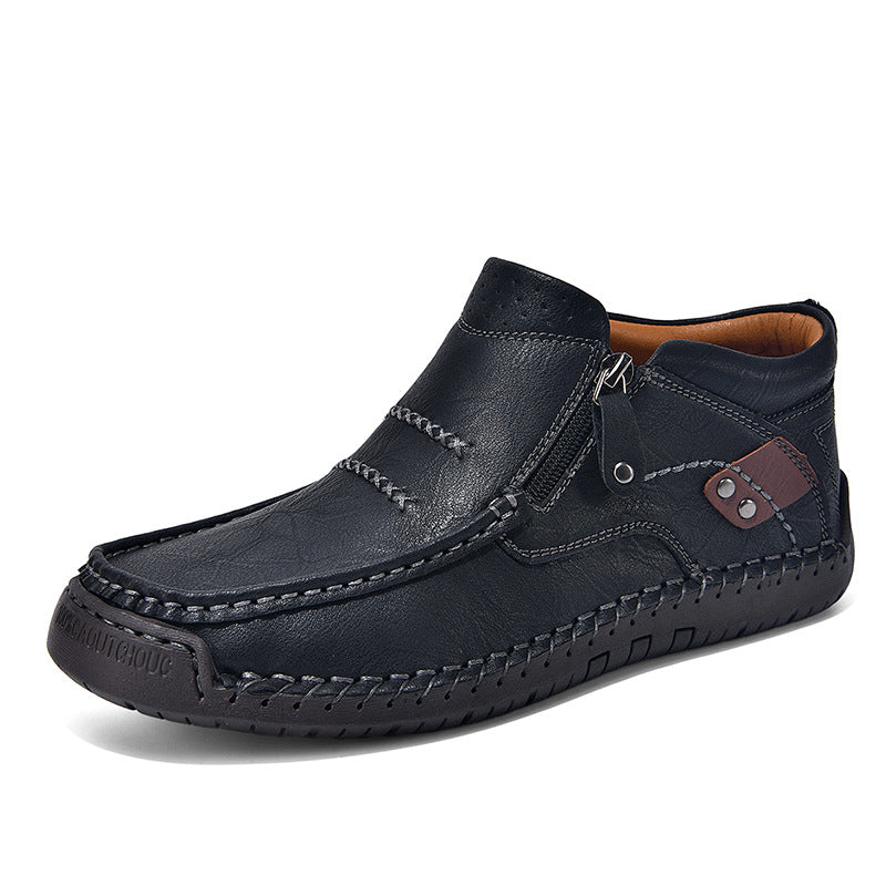 Chaussure en Cuir Naturel – Confort & Élégance