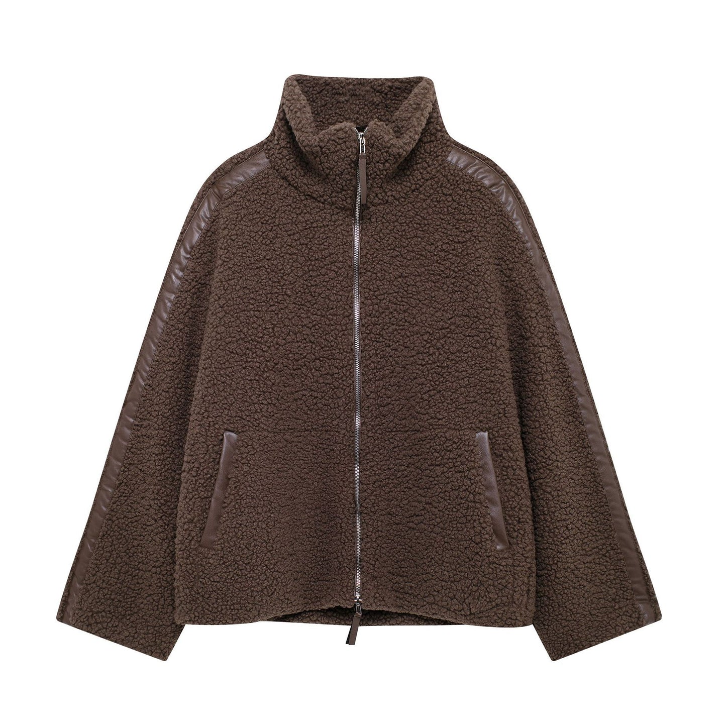 Veste Teddy Oversize – Douceur & Élégance Moderne