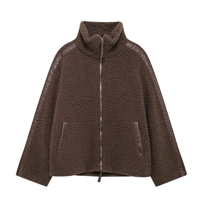 Veste Teddy Oversize – Douceur & Élégance Moderne