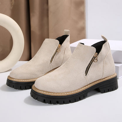 Chaussure en Cuir Naturel femme