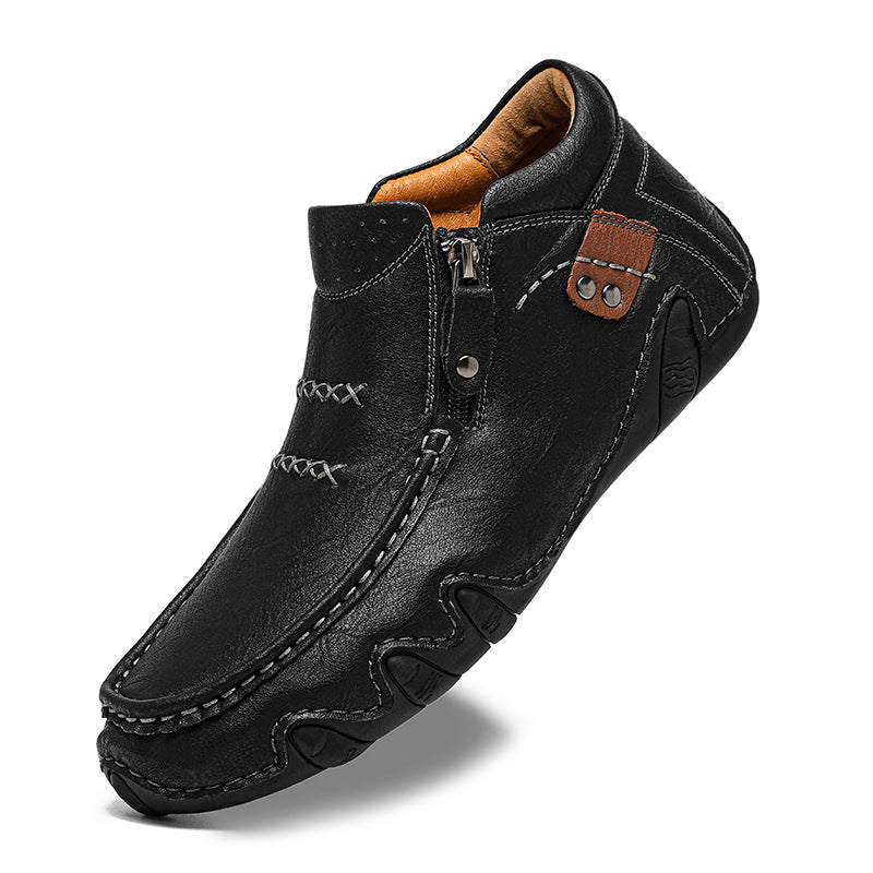Chaussure en Cuir Naturel – Confort & Élégance