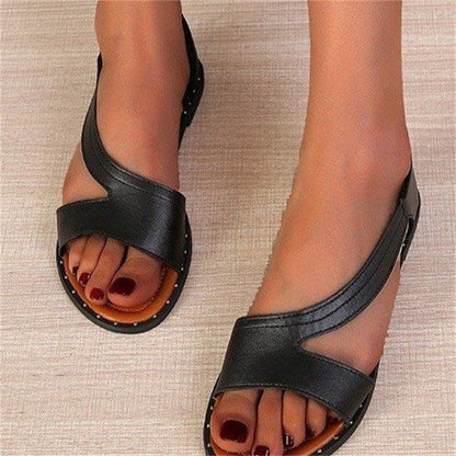 Sandales Plates Femme Confort Élégant