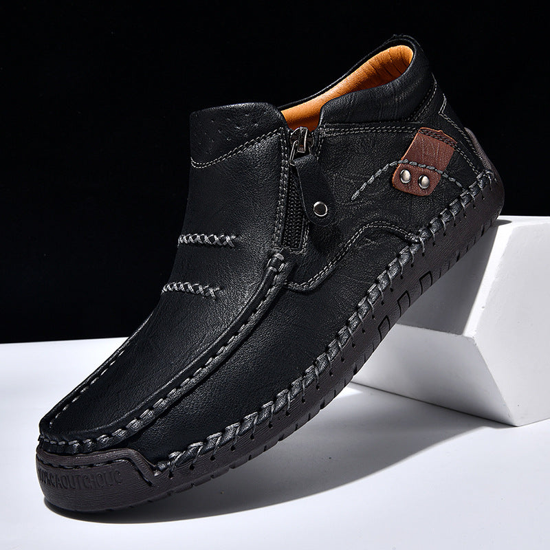 Chaussure en Cuir Naturel – Confort & Élégance