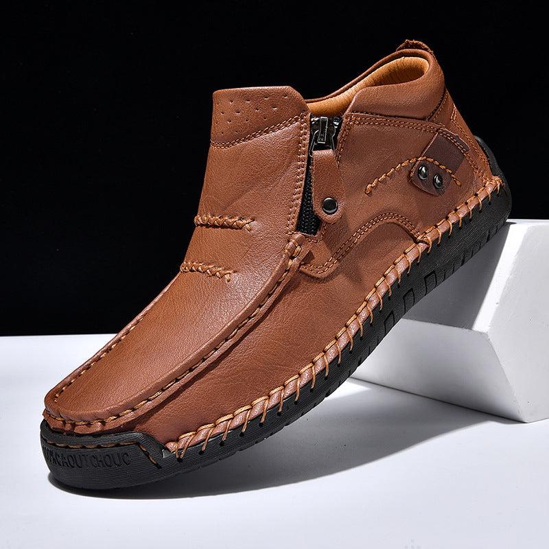 Chaussure en Cuir Naturel – Confort & Élégance